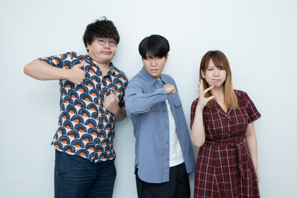 お笑いトリオ・モシモシ、太田プロの先輩芸人をめぐり「上島竜兵さんと飲みに行きたい」「仲良くしたい」と明かす Quick Timez